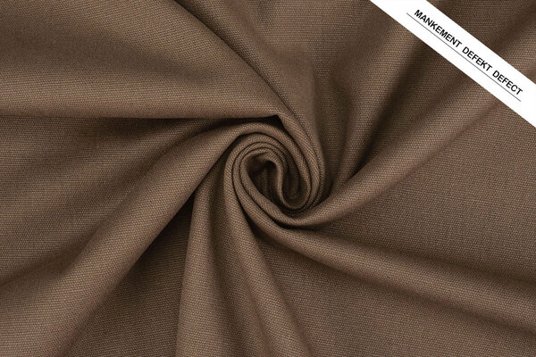 Linen Cotton Mocha Brown