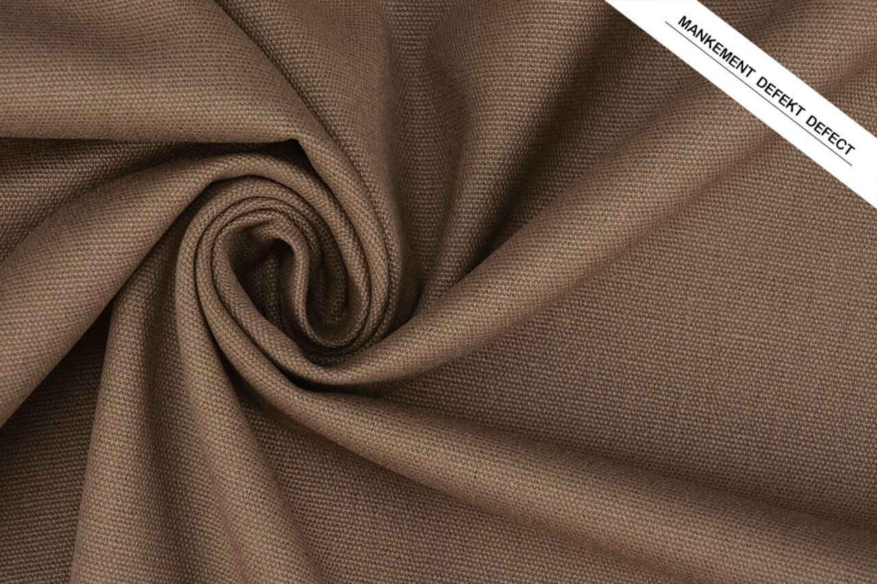 Linen Cotton Mocha Brown