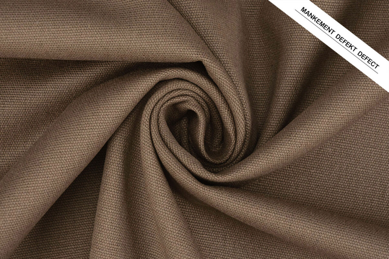 Linen Cotton Mocha Brown