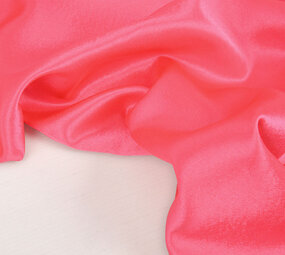 Crêpe Satin Fluor pink Crêpe Satin Fluor pink