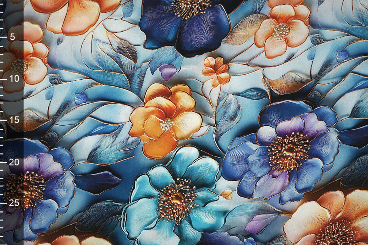 100% Viskose Sonella Blumen 100% Viskose Sonella Blumen