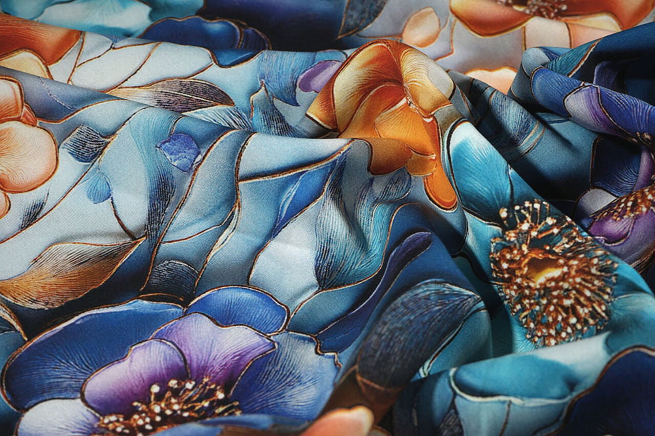 100% Viskose Sonella Blumen 100% Viskose Sonella Blumen