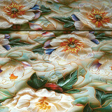 100% Viscosa Novella Flores 100% Viscosa Novella Flores