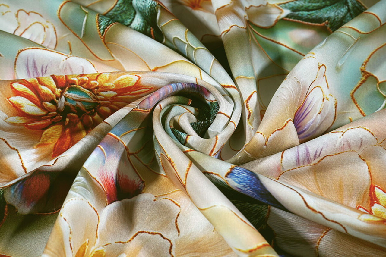 100 % Viscose Novella Fleurs 100 % Viscose Novella Fleurs