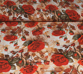 100% Viscose Rosavelle Rozen 100% Viscose Rosavelle Rozen