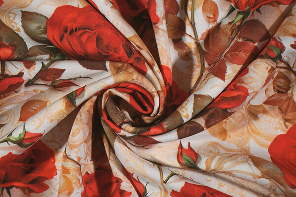 100% Viscose Rosavelle Rozen 100% Viscose Rosavelle Rozen