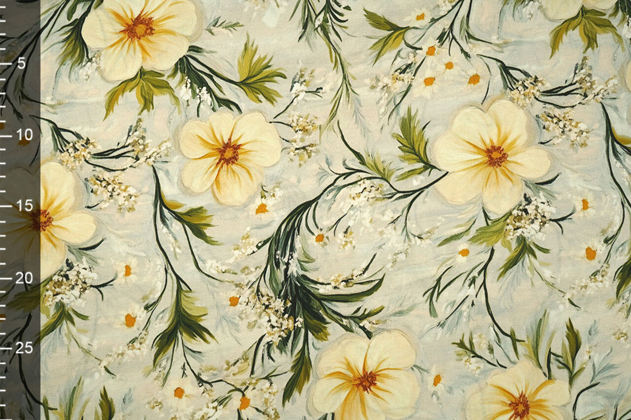 100% Viscosa Florinelle Flores 100% Viscosa Florinelle Flores