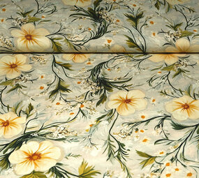 100% Viscose Florinelle Bloemen 100% Viscose Florinelle Bloemen
