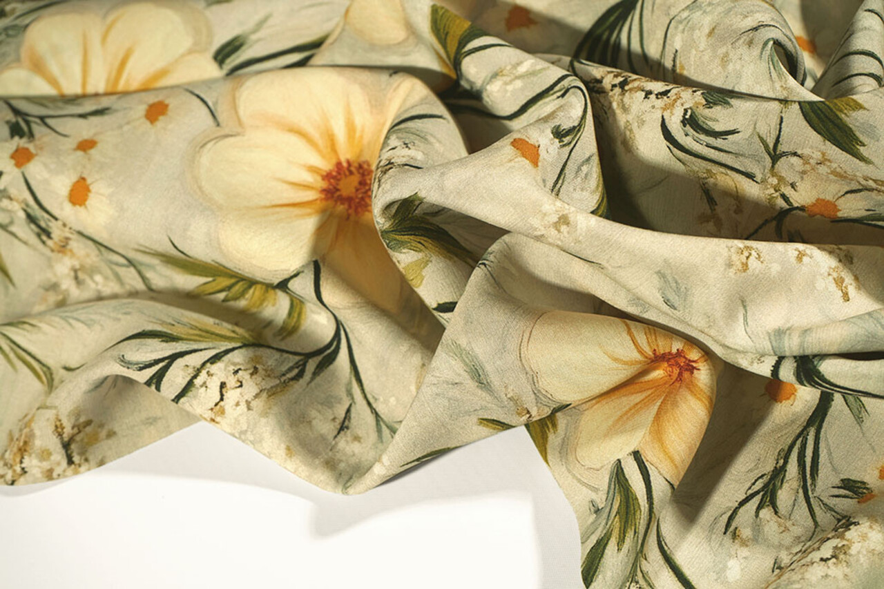 100% Viscose Florinelle Bloemen