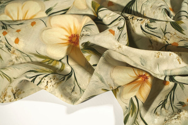 100% Viscose Florinelle Bloemen