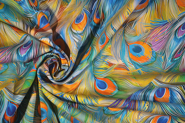 100% Viscose Pavona Feather