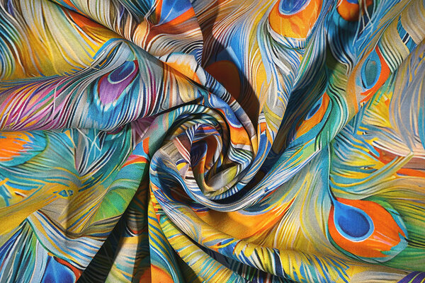 100% Viskose Pavona Federn 100% Viskose Pavona Federn