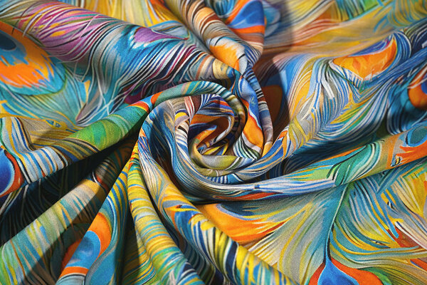 100% Viscose Pavona Feather