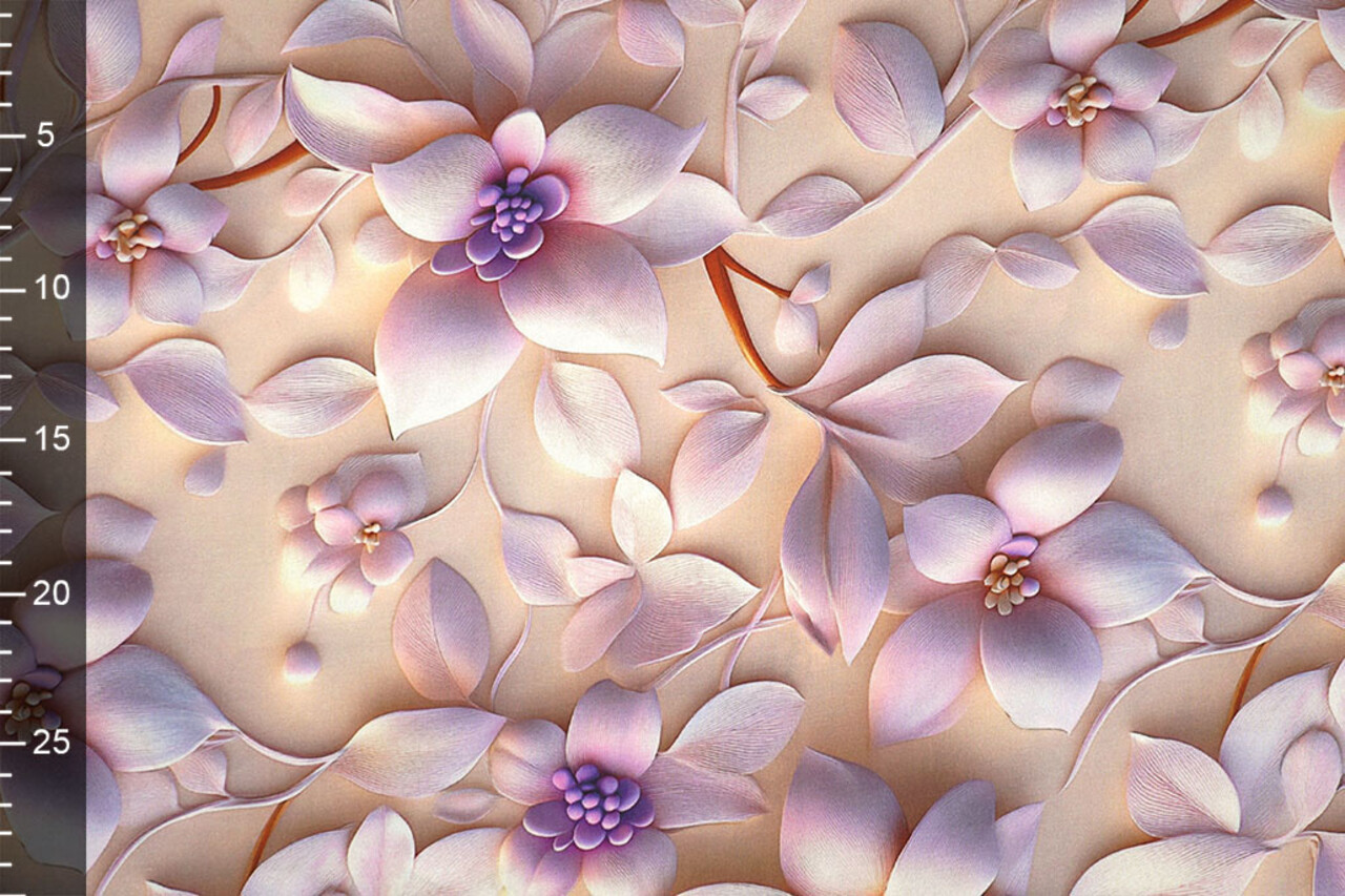 100 % Viscose Lunova Fleurs 100 % Viscose Lunova Fleurs