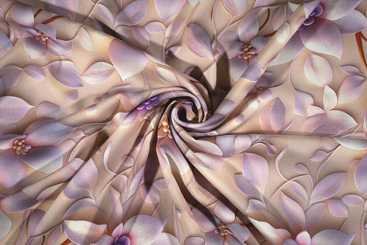 100 % Viscose Lunova Fleurs 100 % Viscose Lunova Fleurs