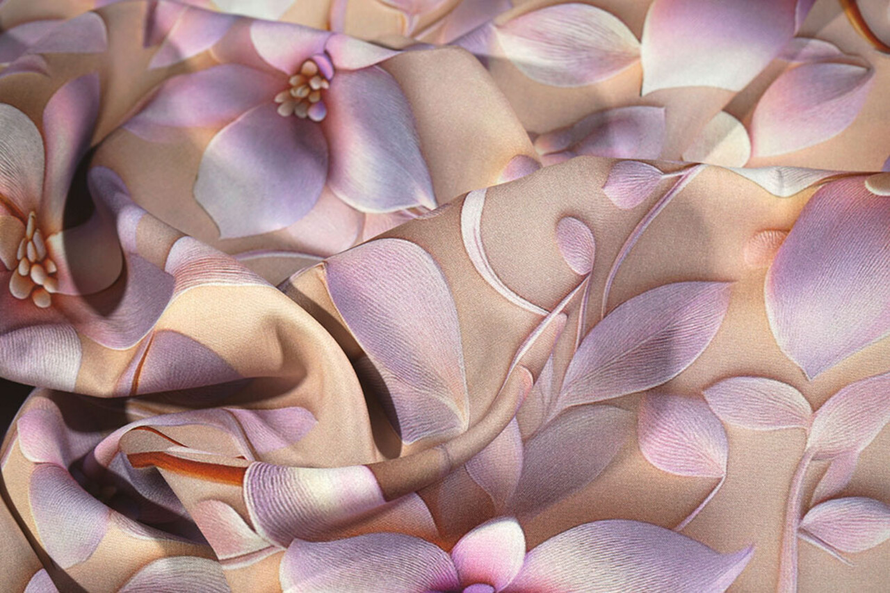 100 % Viscose Lunova Fleurs 100 % Viscose Lunova Fleurs
