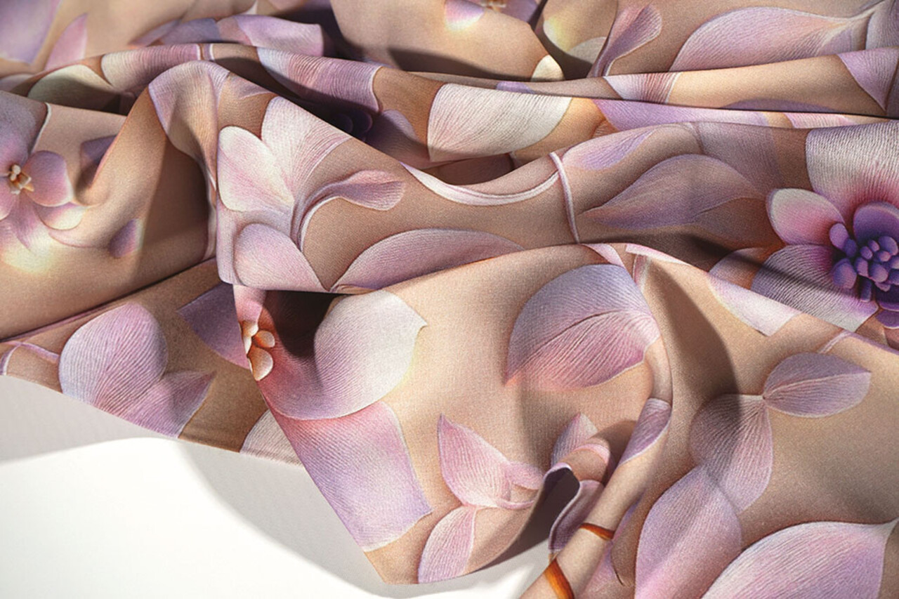 100 % Viscose Lunova Fleurs 100 % Viscose Lunova Fleurs