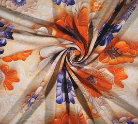 100% Viscosa Zymora Fiori