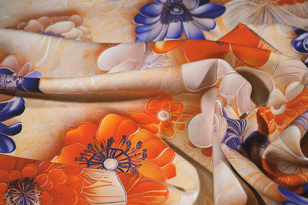 100% Viskose Zymora  Blumen 100% Viskose Zymora  Blumen