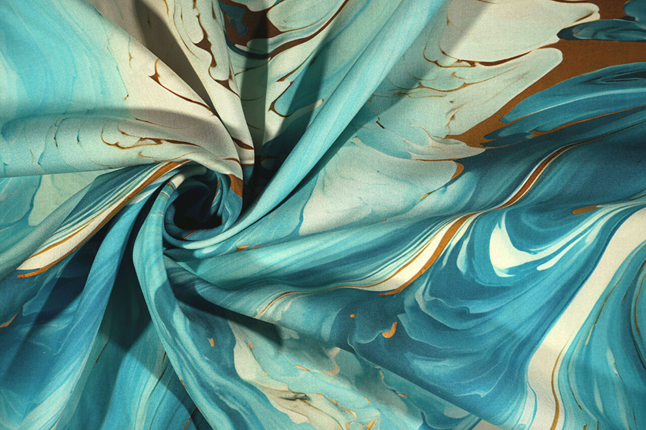 100% Viscose Aquelis Pouring 100% Viscose Aquelis Pouring