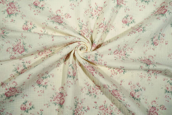 Oeko-Tex® Muselina Flores Lunora Oeko-Tex® Muselina Flores Lunora