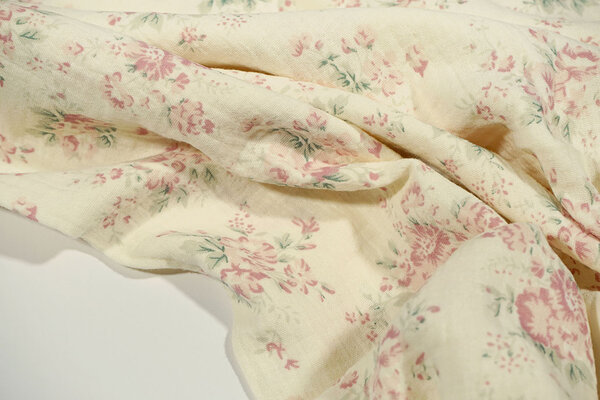 Oeko-Tex® Coton Double Gaze Fleurs Lunora Oeko-Tex® Coton Double Gaze Fleurs Lunora
