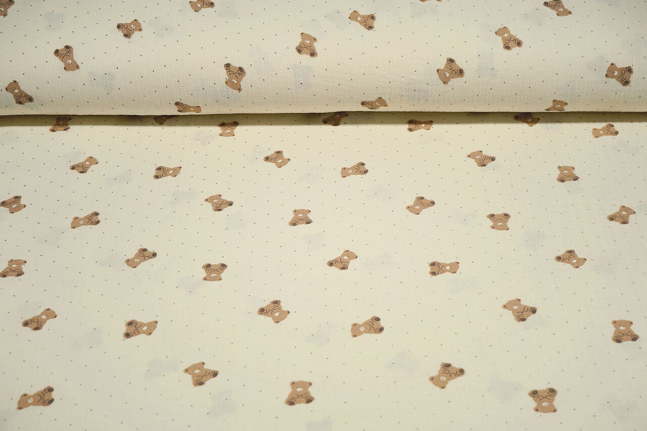 Oeko-Tex® Muselina Pequeñas Oso Oeko-Tex® Muselina Pequeñas Oso