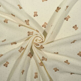 Oeko-Tex®  Baumwoll Musselin Kleiner Bär