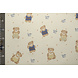 Oeko-Tex® Mussola Cute Bear Oeko-Tex® Mussola Cute Bear