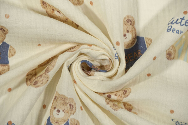 Oeko-Tex®  Hydrofiel Cute Bear