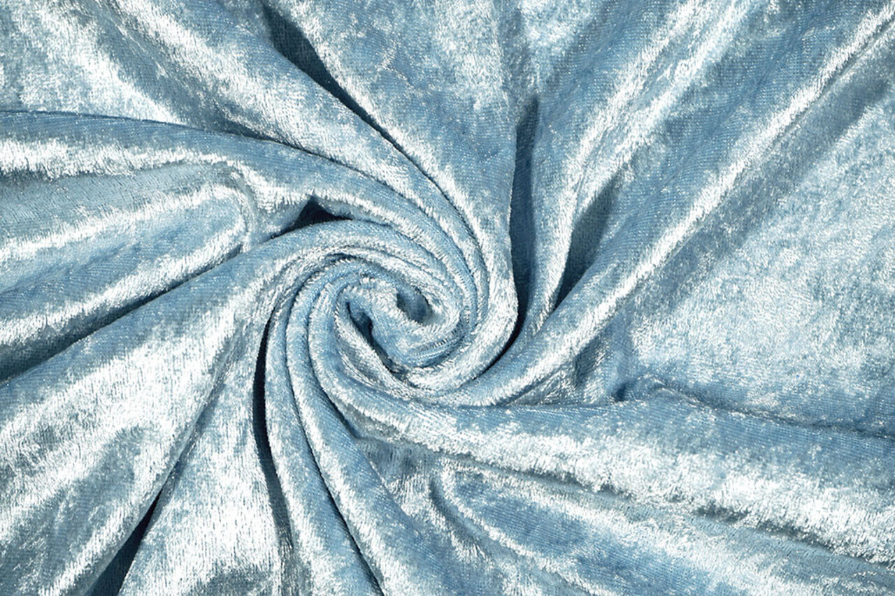 Terciopelo de Panne Claro Baby Azul Terciopelo de Panne Claro Baby Azul