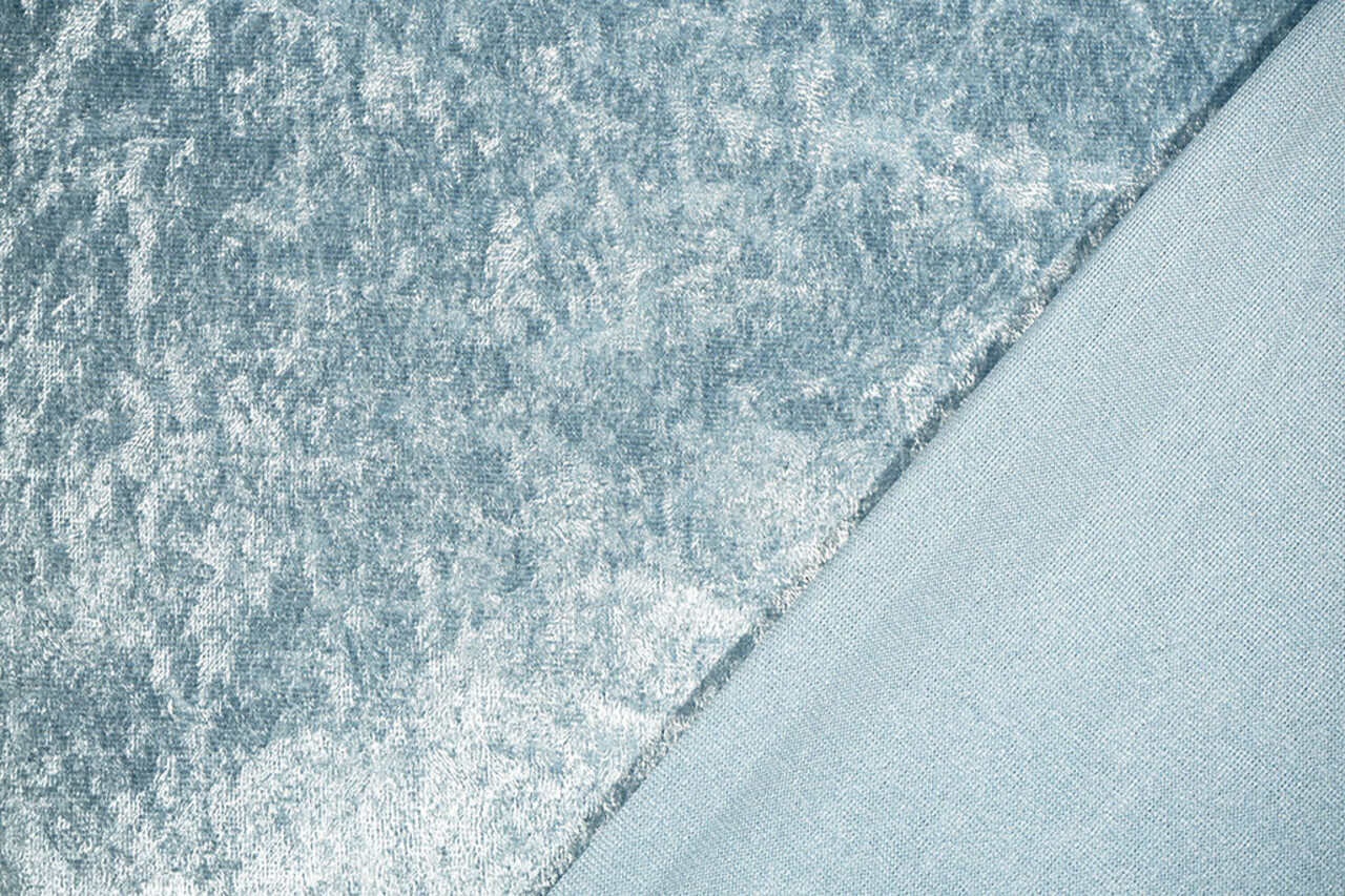 Velours de Panne Licht Baby Blauw Velours de Panne Licht Baby Blauw