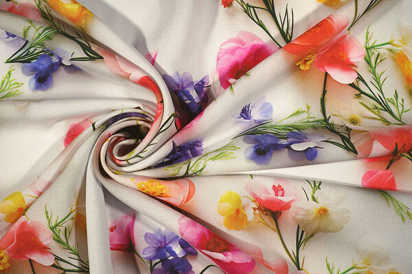 100% Viscose Tuliora Flowers 100% Viscose Tuliora Flowers