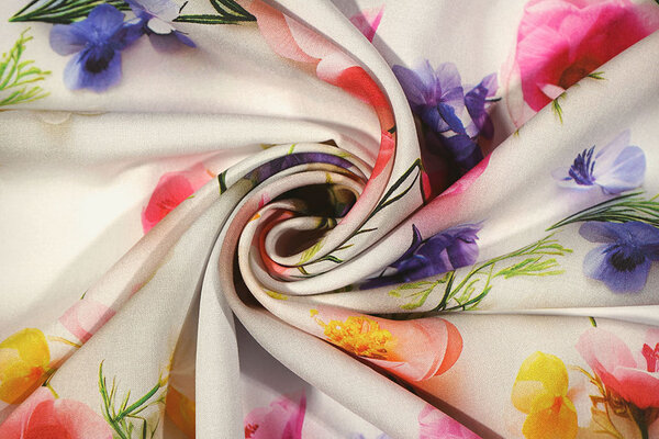 100 % Viscose Tuliora Fleurs 100 % Viscose Tuliora Fleurs
