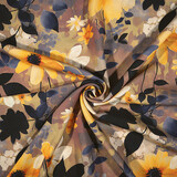 100% Viscose Marigora Bloemen 100% Viscose Marigora Bloemen