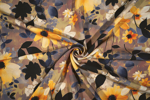 100% Viscose Marigora Flowers 100% Viscose Marigora Flowers