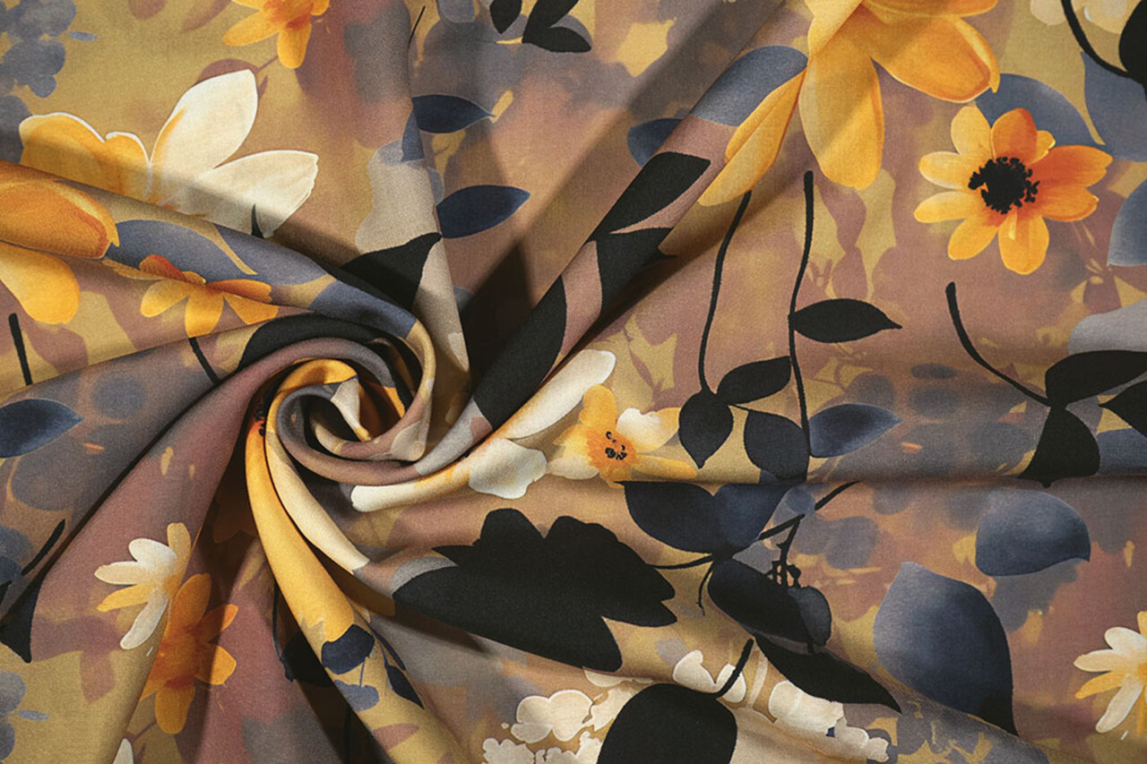 100% Viscose Marigora Flowers 100% Viscose Marigora Flowers