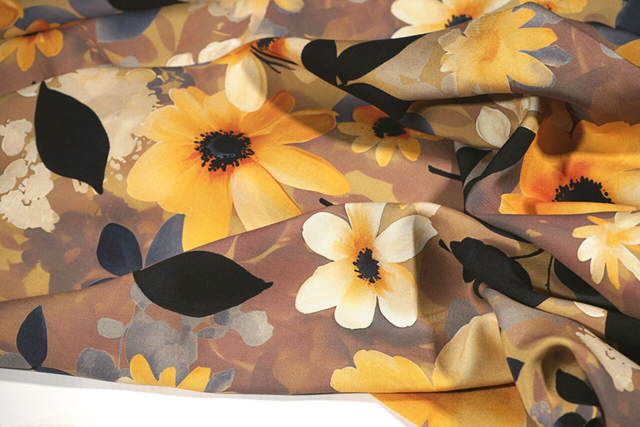 100% Viskose Marigora Blumen 100% Viskose Marigora Blumen