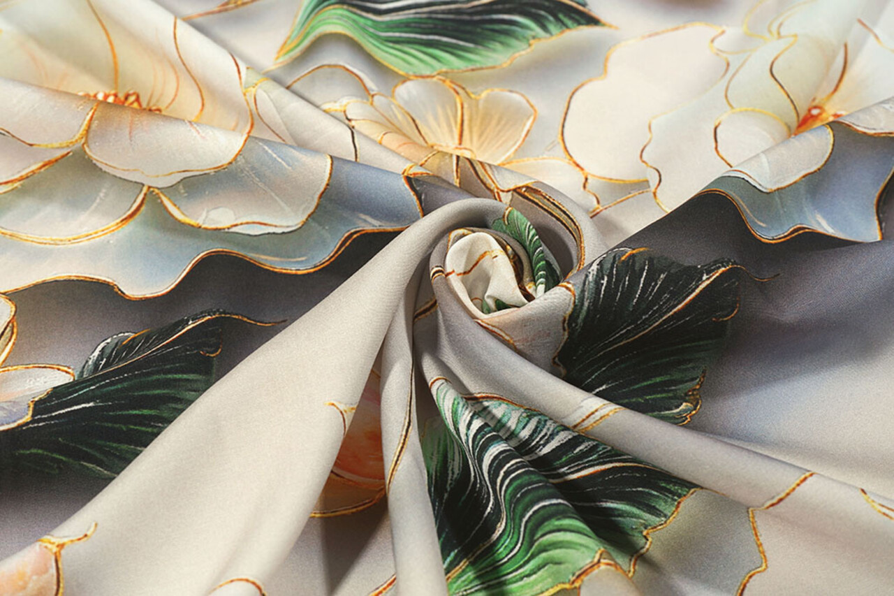 100 % Viscose Lunella Fleurs 100 % Viscose Lunella Fleurs