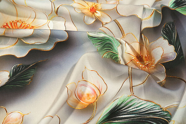 100% Viscose Lunella Bloemen