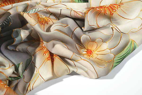 100% Viscose Lunella Flowers