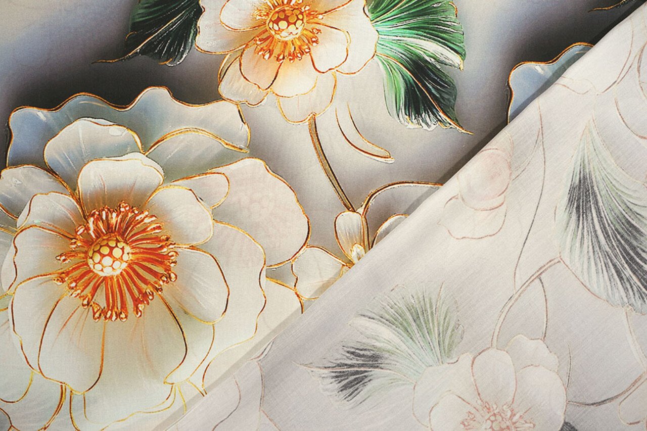 100 % Viscose Lunella Fleurs 100 % Viscose Lunella Fleurs