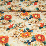 100% Viscose Florion Bloemen 100% Viscose Florion Bloemen