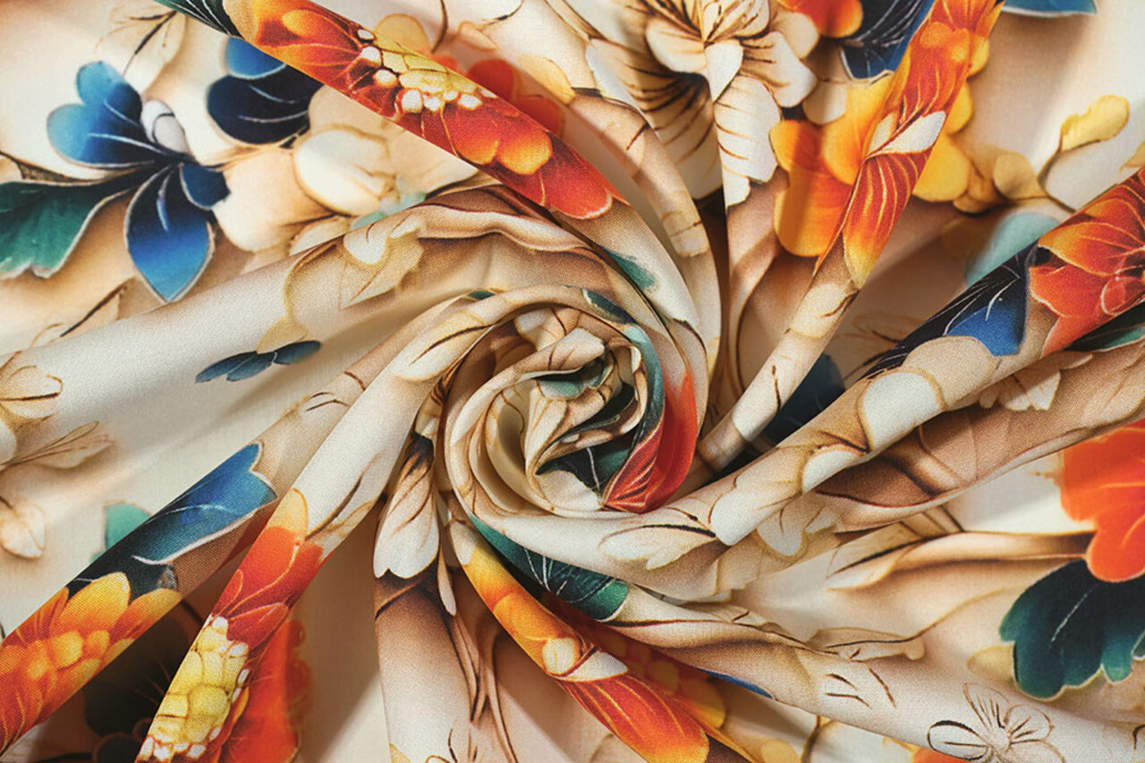 100% Viscosa Florion Flores 100% Viscosa Florion Flores
