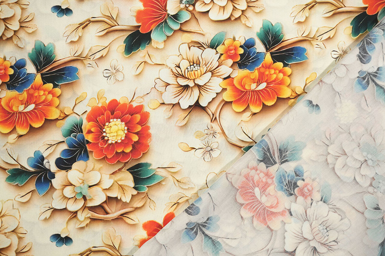 100 % Viscose Florion Fleurs 100 % Viscose Florion Fleurs