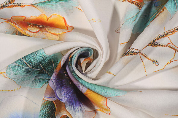 100 % Viscose Elonella Fleurs