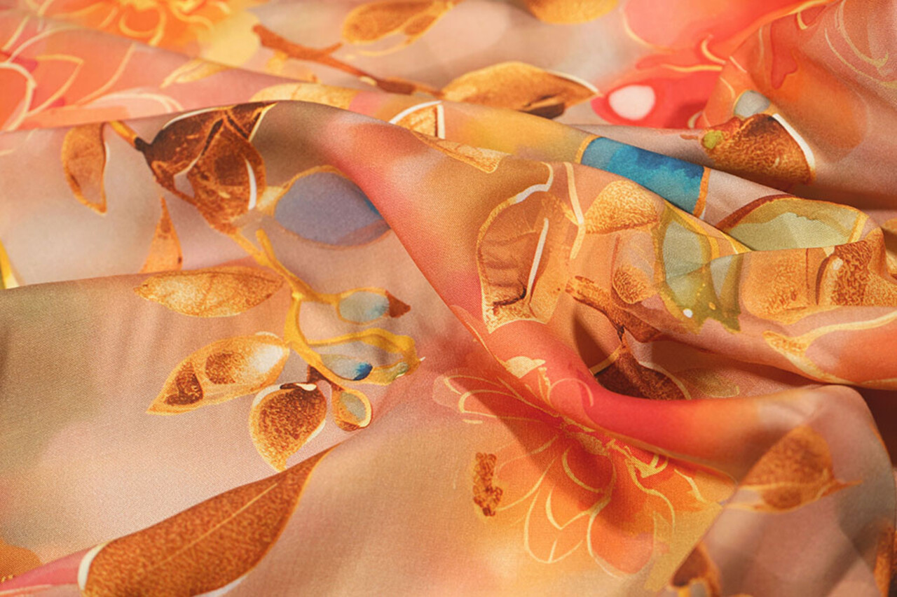 100% Viscose Solmara Bloemen 100% Viscose Solmara Bloemen