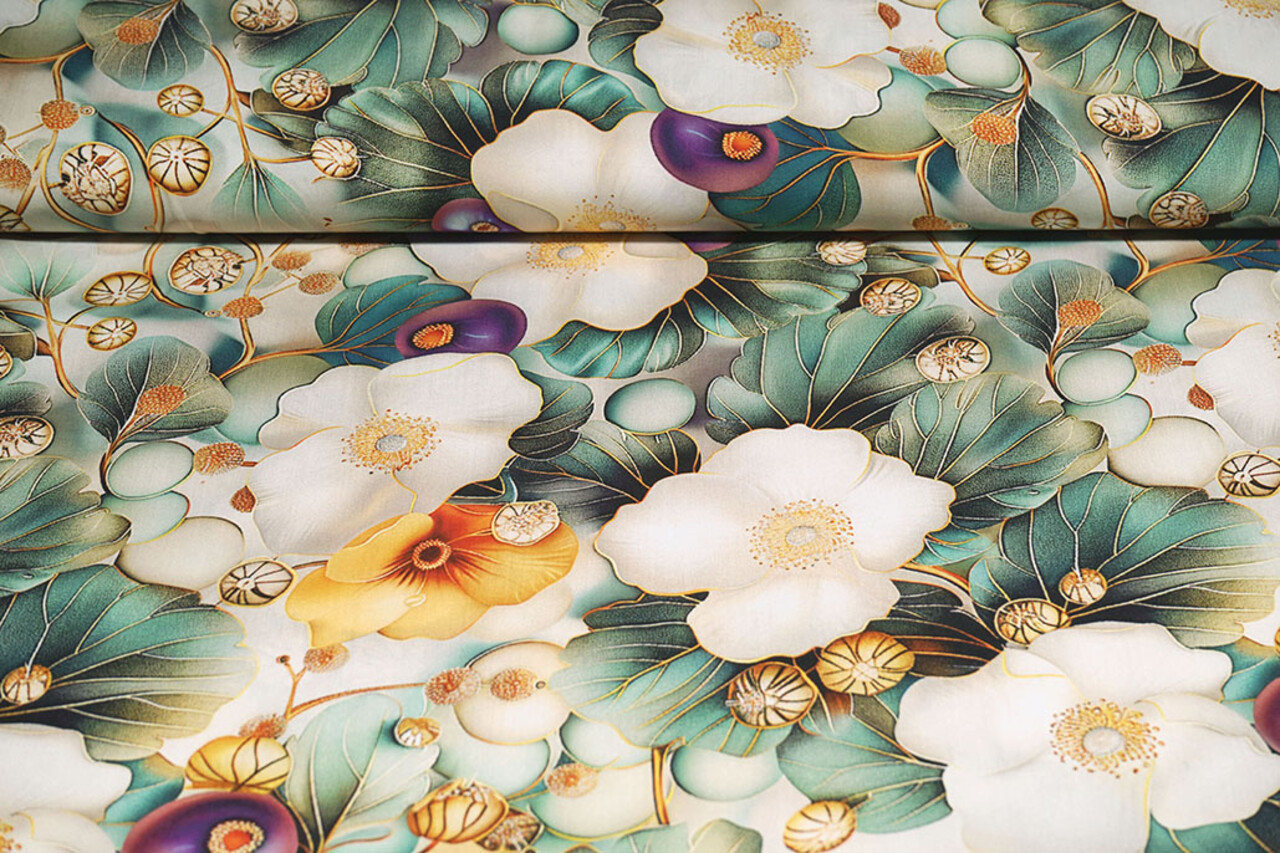 100% Viscose Serenella Bloemen 100% Viscose Serenella Bloemen