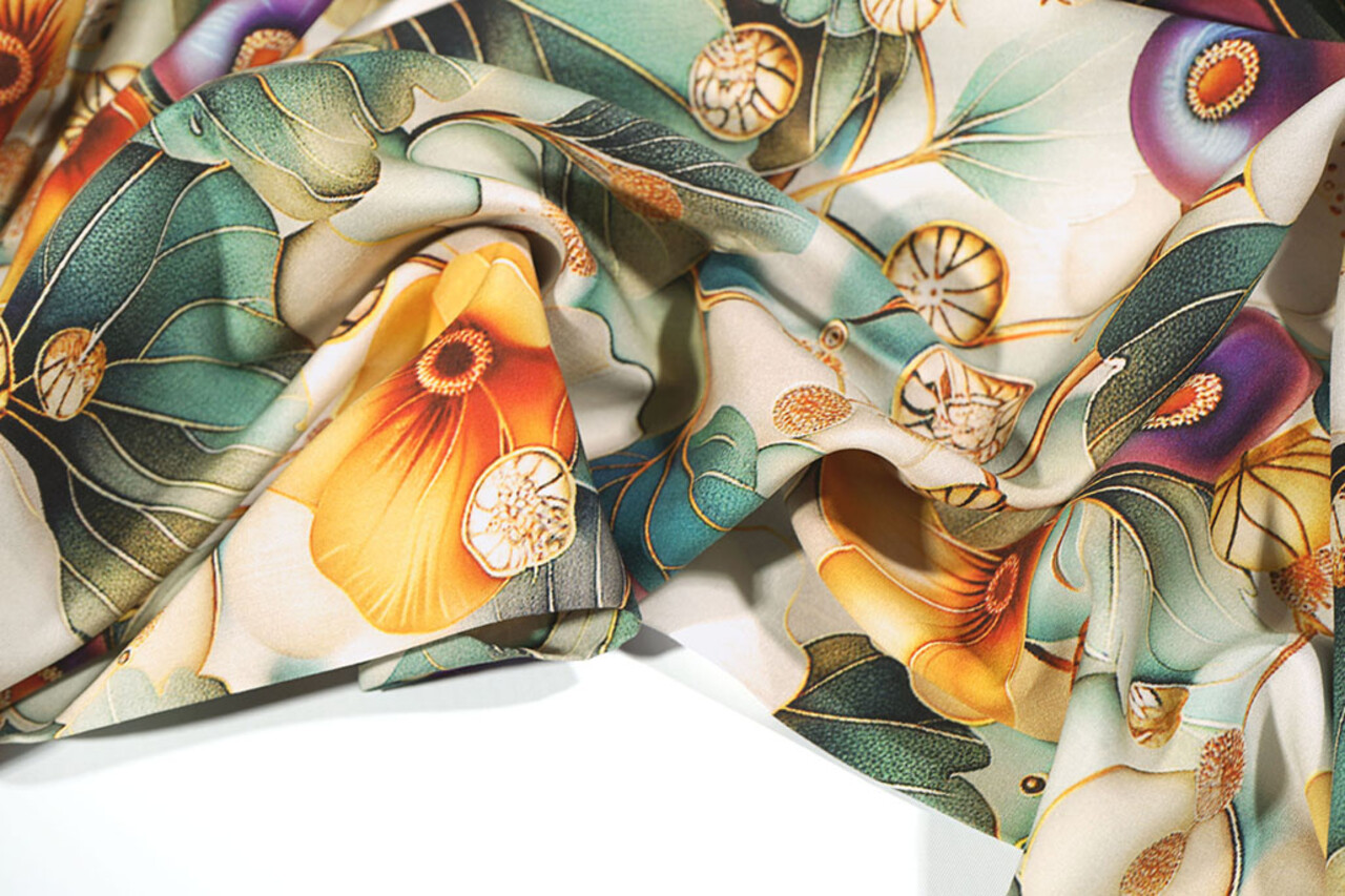 100% Viscose Serenella Bloemen 100% Viscose Serenella Bloemen