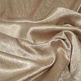 Crinkle Satijn Licht Taupe